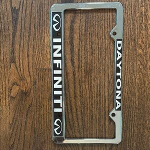 Infiniti Daytona License Plate Frame